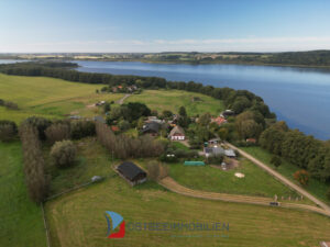 Luftbild Zufahrt-Scheune-Achterwasser