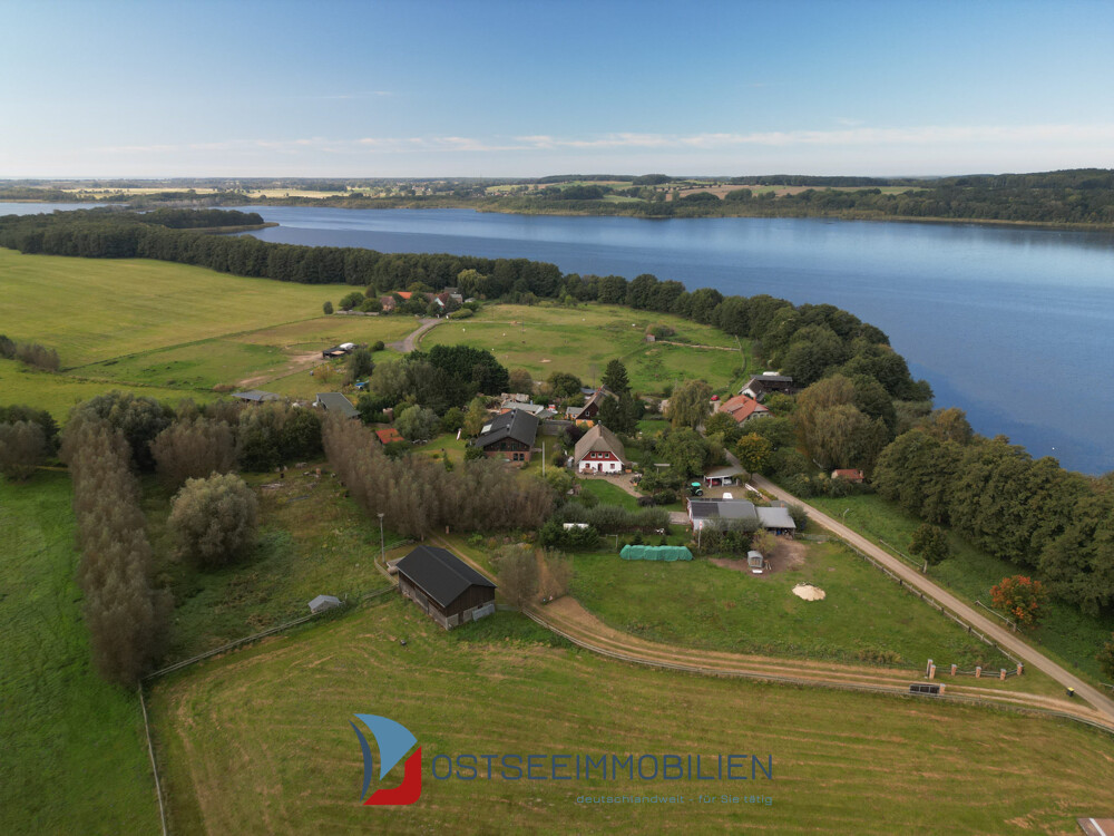 Luftbild Zufahrt-Scheune-Achterwasser